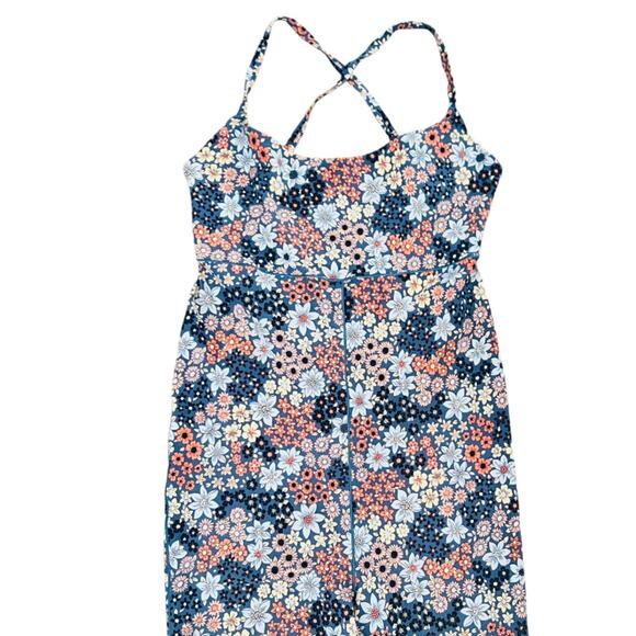 OFFLINE By Aerie Floral Hugger Jumpsuit Romper One Piece Size Large - Picture 4 of 7